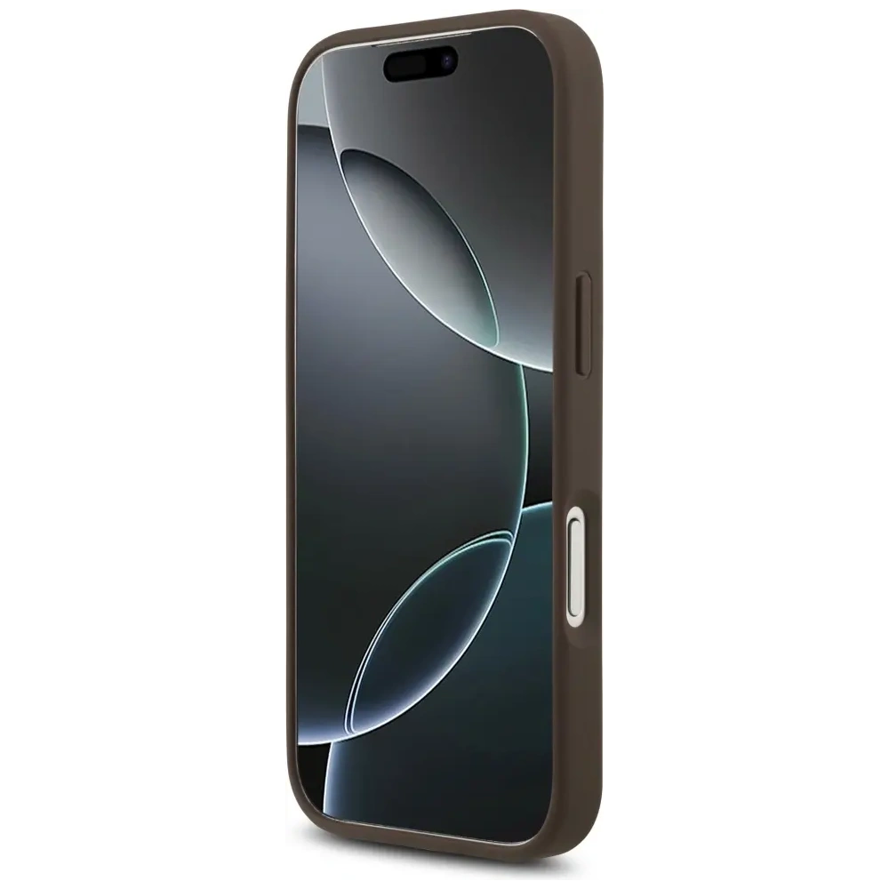 Etui Guess 4G Big Logo do Apple iPhone 17 Pro brązowy