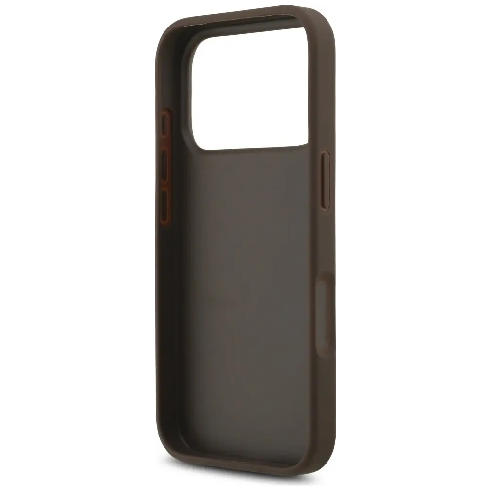 Etui Guess 4G Big Logo do Apple iPhone 17 Pro brązowy