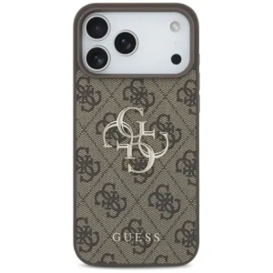 Etui Guess 4G Big Logo do Apple iPhone 17 Pro Max brązowy