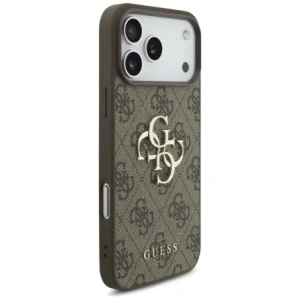 Etui Guess 4G Big Logo do Apple iPhone 17 Pro Max brązowy