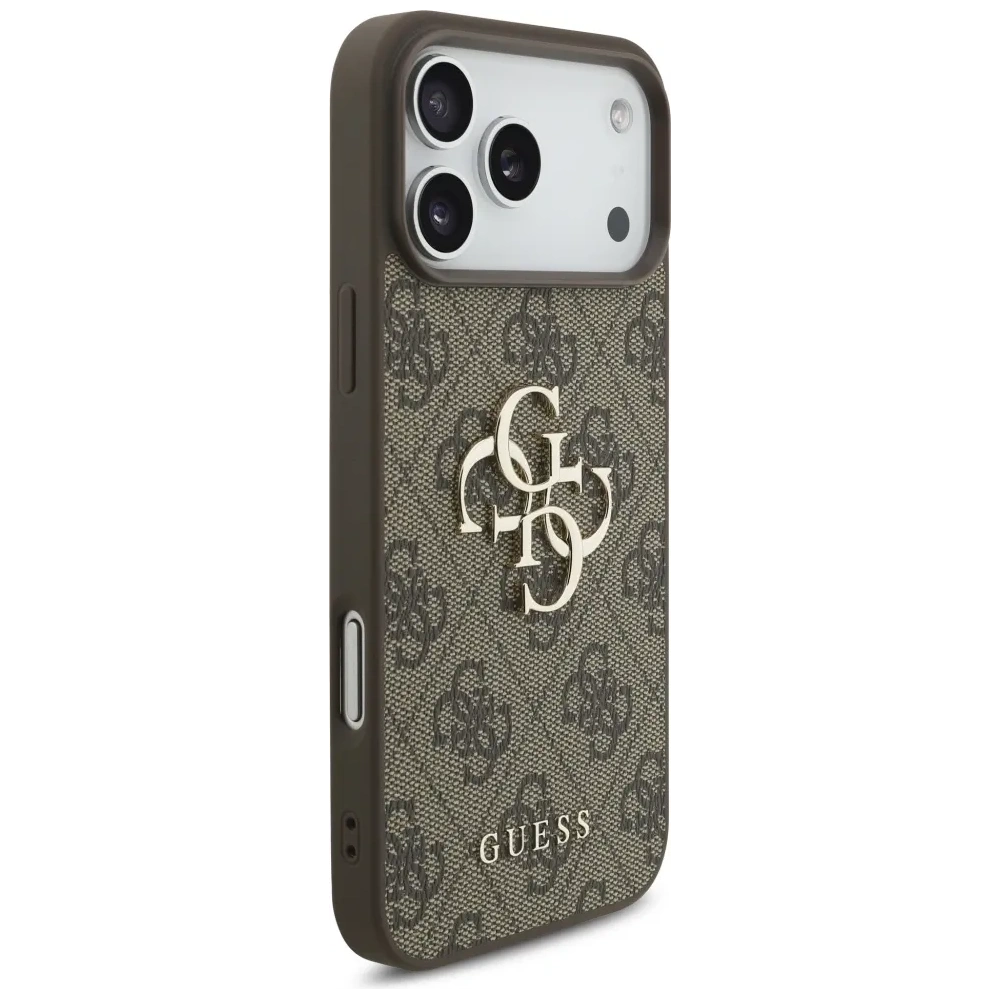 Etui Guess 4G Big Logo do Apple iPhone 17 Pro Max brązowy