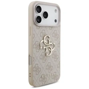 Guess 4G Velké logo Apple iPhone 17 Pro Max růžový