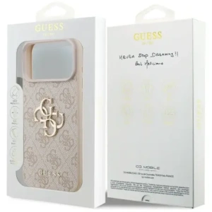 Etui Guess 4G Big Logo do Apple iPhone 17 Pro Max różowy