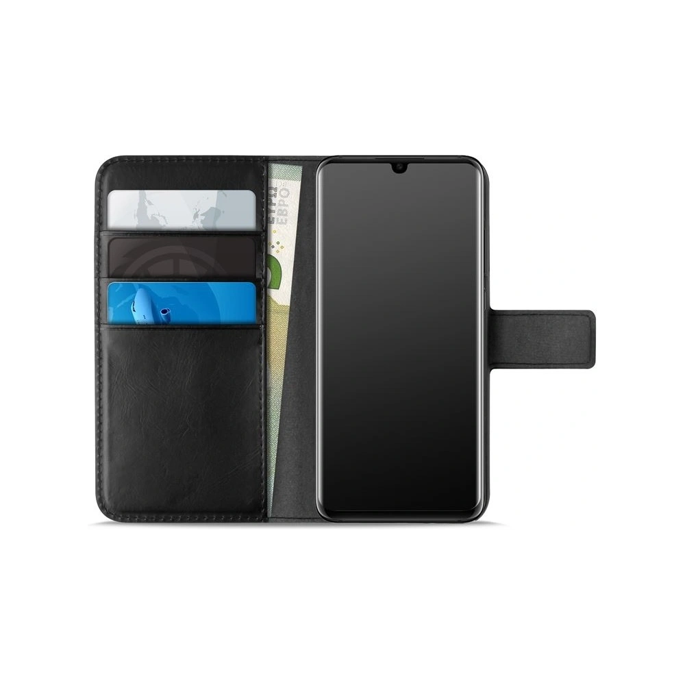 Hurtownia GSM - Etui PURO Booklet Wallet Case Huawei P30 s kapsami na karty + stojánek (černý) - PUR023BLK - {ean13} - Hurt