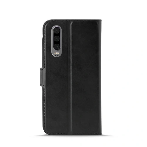 Etui PURO Booklet Wallet Case Huawei P30 z kieszeniami na karty + stand up (czarny)