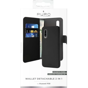 Hurtownia GSM - Etui PURO Wallet Detachable 2w1 Huawei P30 (negru) - PUR022BLK - {ean13} - Hurt