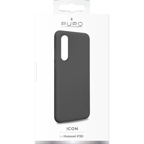 Etui PURO ICON Cover Huawei P30 (szary) Limited edition