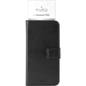Hurtownia GSM - Etui PURO Booklet Wallet Case Huawei P30 s kapsami na karty + stojánek (černý) - PUR023BLK - {ean13} - Hurt