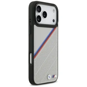 BMW M Tricolor Metal Logo MagSafe Apple iPhone 17 Pro Max šedá