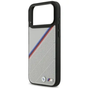 BMW M Tricolor Metal Logo MagSafe Apple iPhone 17 Pro Max šedá