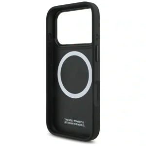 BMW M Tricolor Metal Logo MagSafe Apple iPhone 17 Pro šedý
