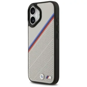 BMW M Tricolor Metal Logo MagSafe Apple iPhone 17 šedá