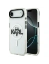 Etui Karl Lagerfeld IML Karl Sketch Logo MagSafe do Apple iPhone Air przezroczysty