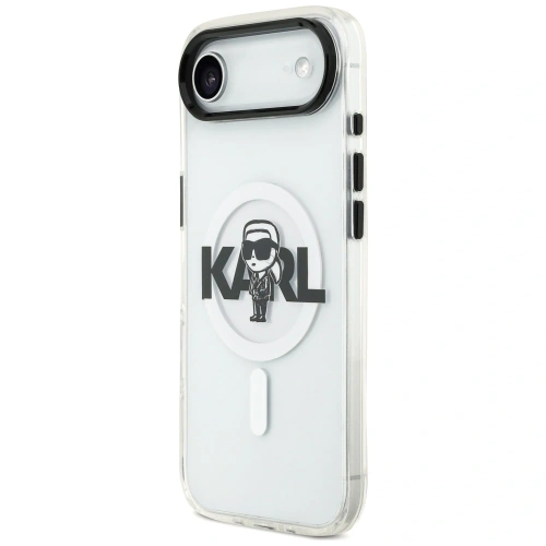 Etui Karl Lagerfeld IML Karl Sketch Logo MagSafe do Apple iPhone Air przezroczysty