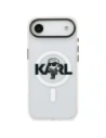 Etui Karl Lagerfeld IML Karl Sketch Logo MagSafe do Apple iPhone Air przezroczysty