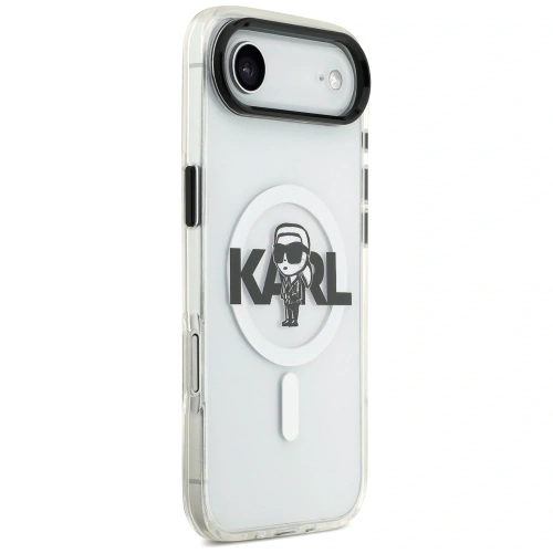 Etui Karl Lagerfeld IML Karl Sketch Logo MagSafe do Apple iPhone Air przezroczysty
