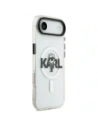 Etui Karl Lagerfeld IML Karl Sketch Logo MagSafe do Apple iPhone Air przezroczysty