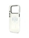 Etui Karl Lagerfeld IML Karl Sketch Logo MagSafe do Apple iPhone 17 Pro przezroczysty