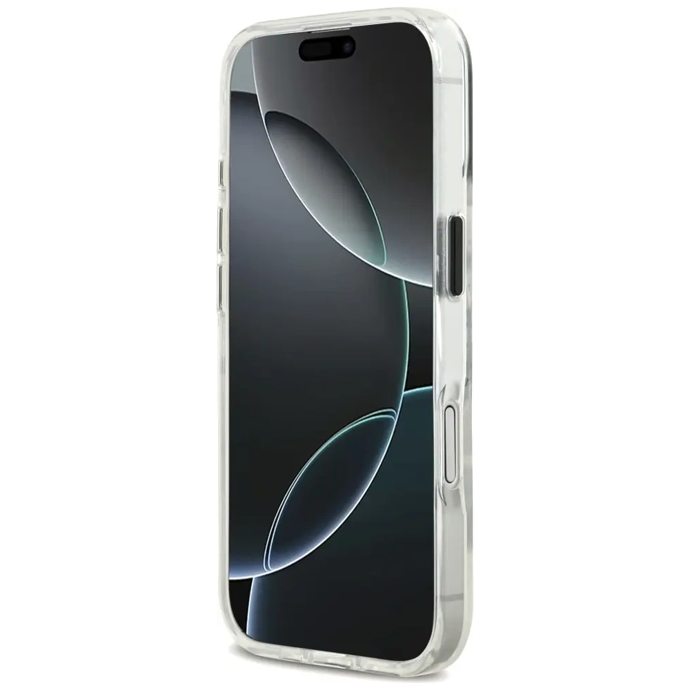 Etui Karl Lagerfeld IML Karl Sketch Logo MagSafe do Apple iPhone 17 przezroczysty