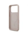 Etui Karl Lagerfeld Silicone Karl&Choupette Ring MagSafe do Apple iPhone 17 Pro różowy