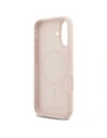 Etui Karl Lagerfeld Silicone Karl&Choupette Ring MagSafe do Apple iPhone 17 różowy