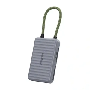 Czytnik kart USB-C UGREEN CM868 2xSD1xTF 170MB/s (szary)