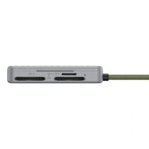 Czytnik kart USB-C UGREEN CM868 2xSD1xTF 170MB/s (szary)