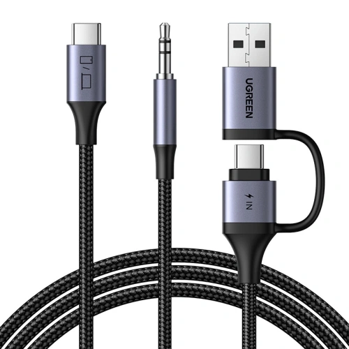 Karta dźwiękowa UGREEN CM772 USB-C / 3.5mm + USB-C/A
