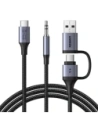 Karta dźwiękowa UGREEN CM772 USB-C / 3.5mm + USB-C/A