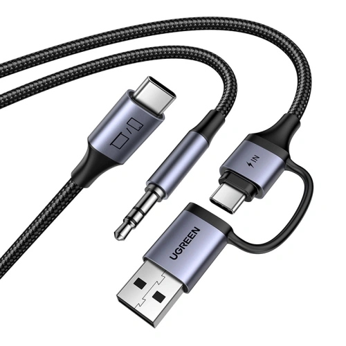 Karta dźwiękowa UGREEN CM772 USB-C / 3.5mm + USB-C/A