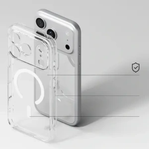 Etui Ringke Fusion Magnetic MagSafe do Apple iPhone 17 Pro Max Clear