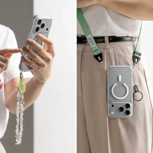 Etui Ringke Fusion Magnetic MagSafe do Apple iPhone 17 Pro Max Clear