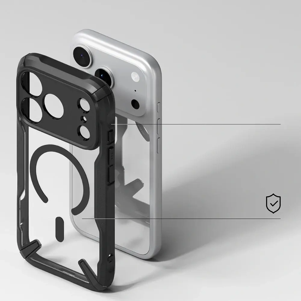 Etui Ringke Fusion-X Magnetic MagSafe do Apple iPhone 17 Pro Max Black