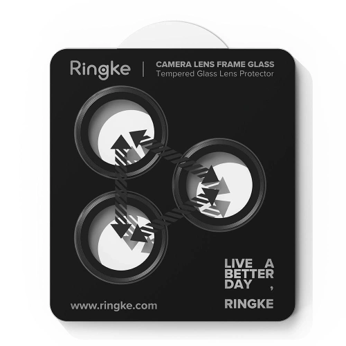 Nakładka Ringke Camera Frame Protector do Apple iPhone 17 Pro / 17 Pro Max Black [2 PACK]