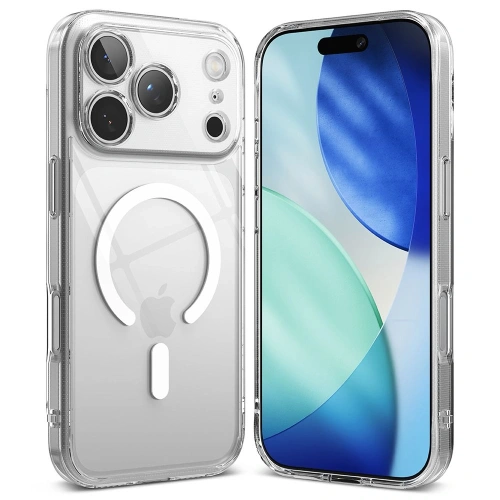 Etui Ringke Fusion Magnetic MagSafe do Apple iPhone 17 Pro Clear