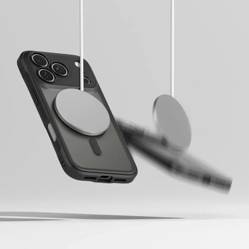 Etui Ringke Fusion Bold Magnetic MagSafe do Apple iPhone 17 Pro Matte Black