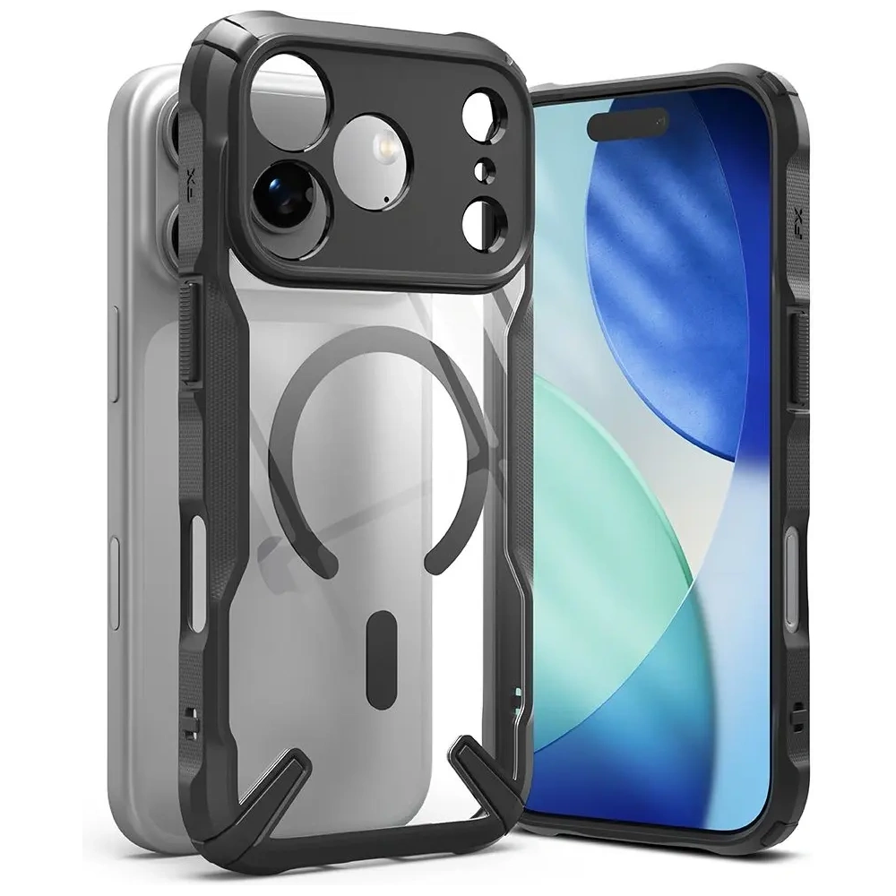 Etui Ringke Fusion-X Magnetic MagSafe do Apple iPhone 17 Pro Black