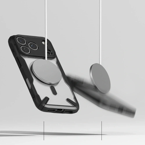 Etui Ringke Fusion-X Magnetic MagSafe do Apple iPhone 17 Pro Black