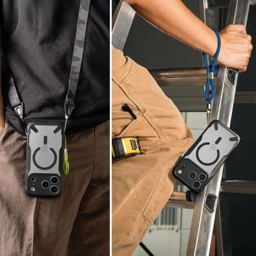 Etui Ringke Fusion-X Magnetic MagSafe do Apple iPhone 17 Pro Black