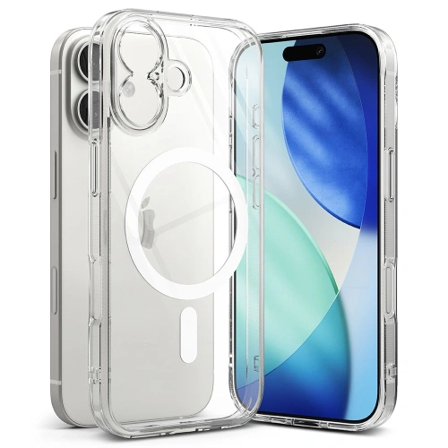 Etui Ringke Fusion Magnetic MagSafe do Apple iPhone 17 Clear
