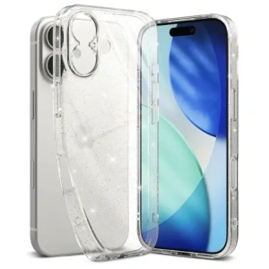 Etui Ringke Air do Apple iPhone 17 Glitter Clear