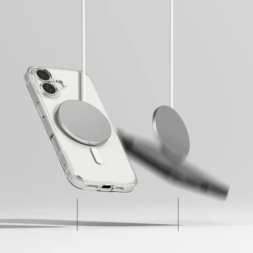 Etui Ringke Fusion Magnetic MagSafe do Apple iPhone 17 Clear