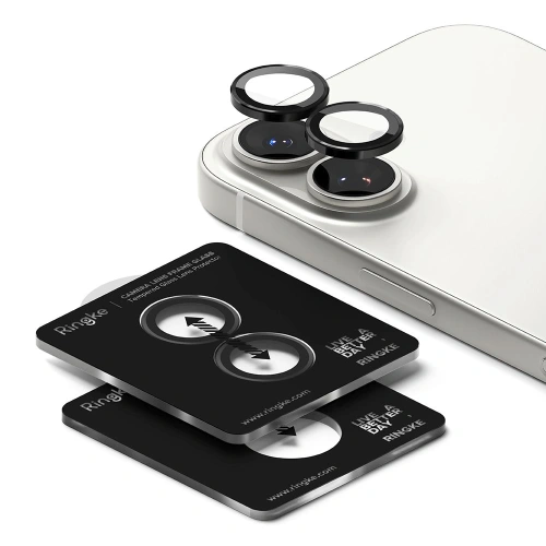 Nakładka Ringke Camera Frame Protector do Apple iPhone 17 Black [2 PACK]