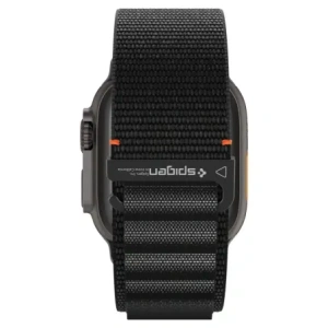 Pasek Spigen WBF1 Band do Apple Watch 6/7/8/9/10/SE/Ultra 1/2 44/45/46/49mm Black
