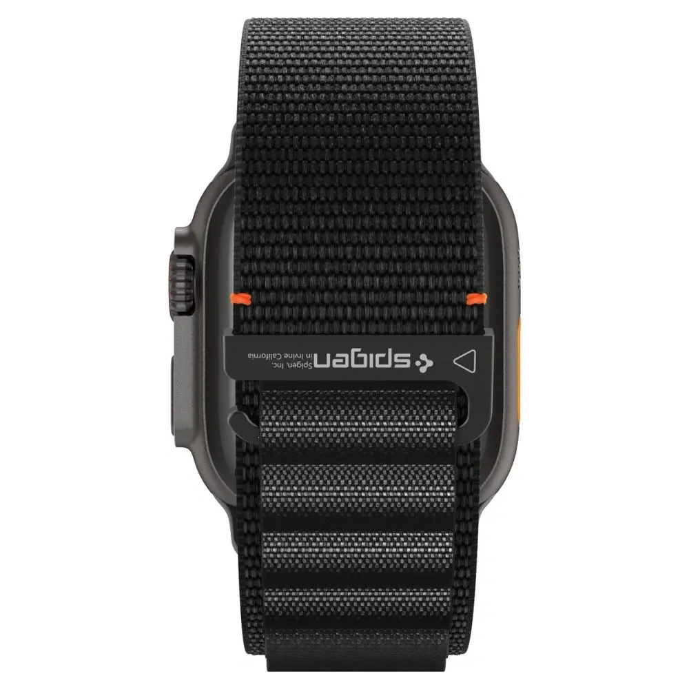 Pasek Spigen WBF1 Band do Apple Watch 6/7/8/9/10/SE/Ultra 1/2 44/45/46/49mm Black