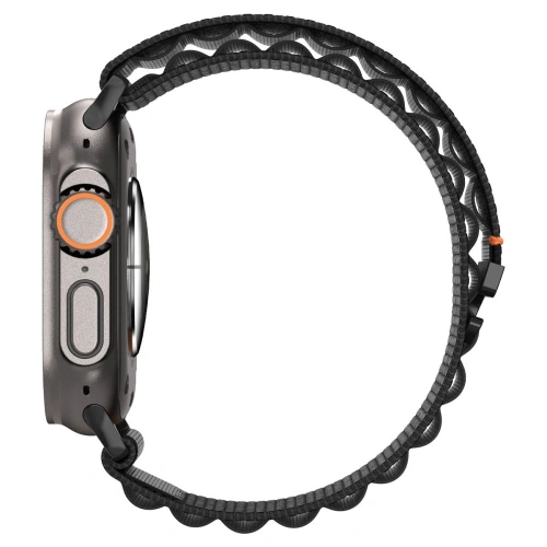 Pasek Spigen WBF1 Band do Apple Watch 6/7/8/9/10/SE/Ultra 1/2 44/45/46/49mm Black