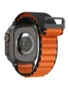 Pasek Spigen WBF1 Band do Apple Watch 6/7/8/9/10/SE/Ultra 1/2 44/45/46/49mm Black/orange