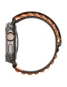 Pasek Spigen WBF1 Band do Apple Watch 6/7/8/9/10/SE/Ultra 1/2 44/45/46/49mm Black/orange