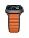 Pasek Spigen WBF1 Band do Apple Watch 6/7/8/9/10/SE/Ultra 1/2 44/45/46/49mm Black/orange