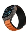 Pasek Spigen WBF1 Band do Apple Watch 6/7/8/9/10/SE/Ultra 1/2 44/45/46/49mm Black/orange